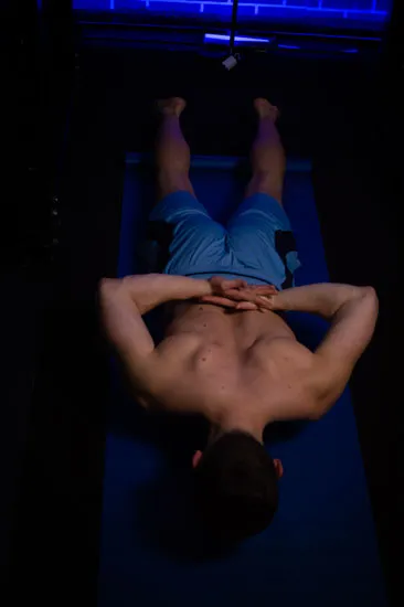 Handcuffs and rotations pectus posture improvement