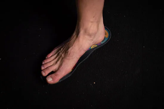 Barefoot walking pectus